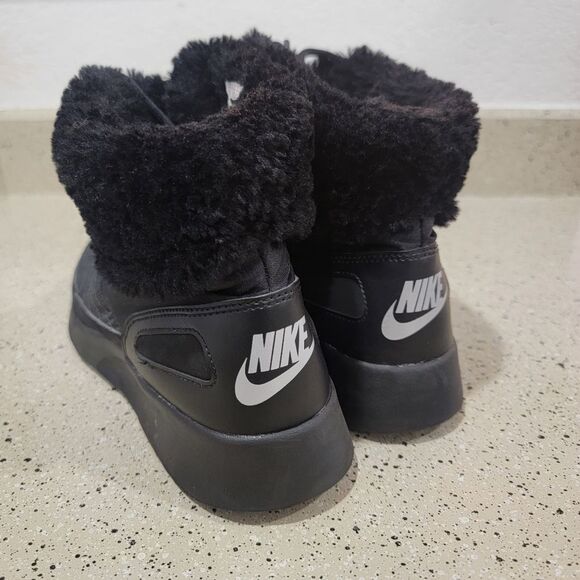 Nike Kaishi High Womens Insulated Winter Snow Boots Size 7 - Black 807195-001 - Picture 5 of 11